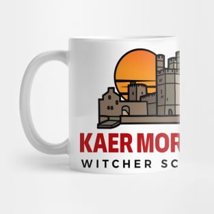 Kaer Morhen - Witcher School - White - Fantasy Mug